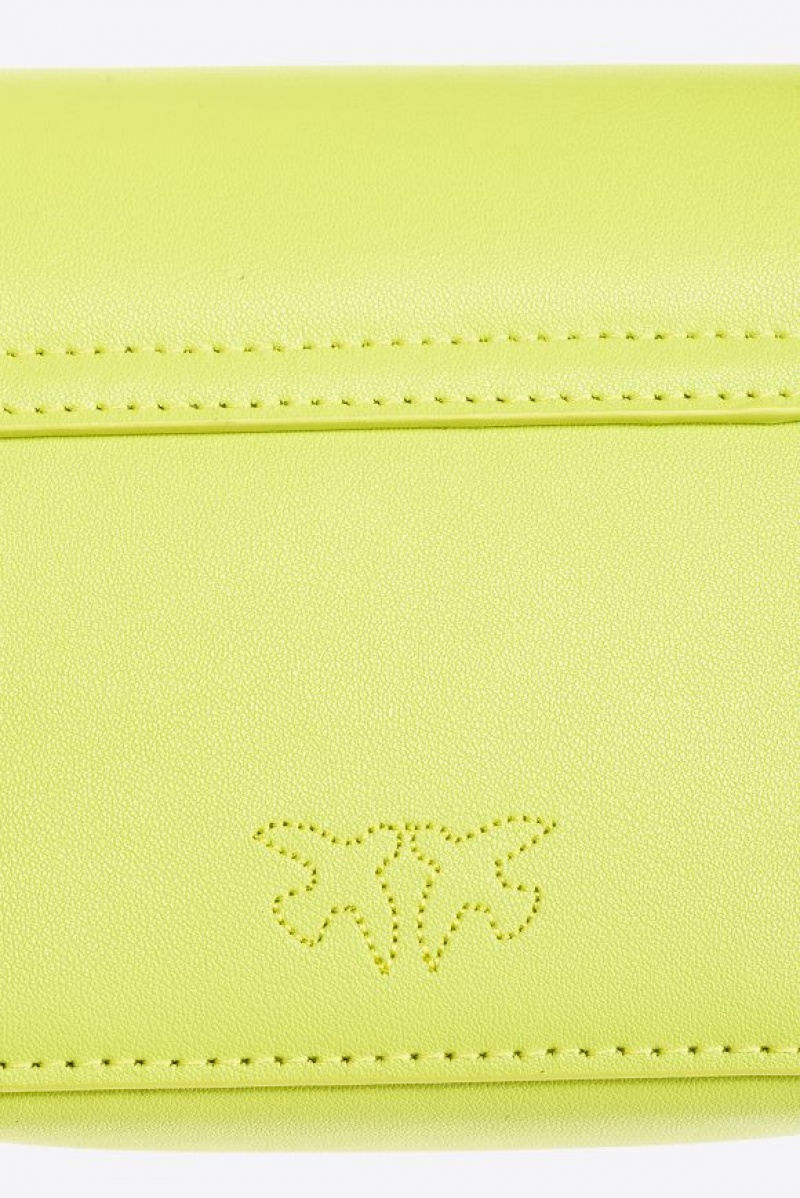 Pinko Baby Love Bag Click Hexagon Simply Žluté Zlaté | SN-PKO32727