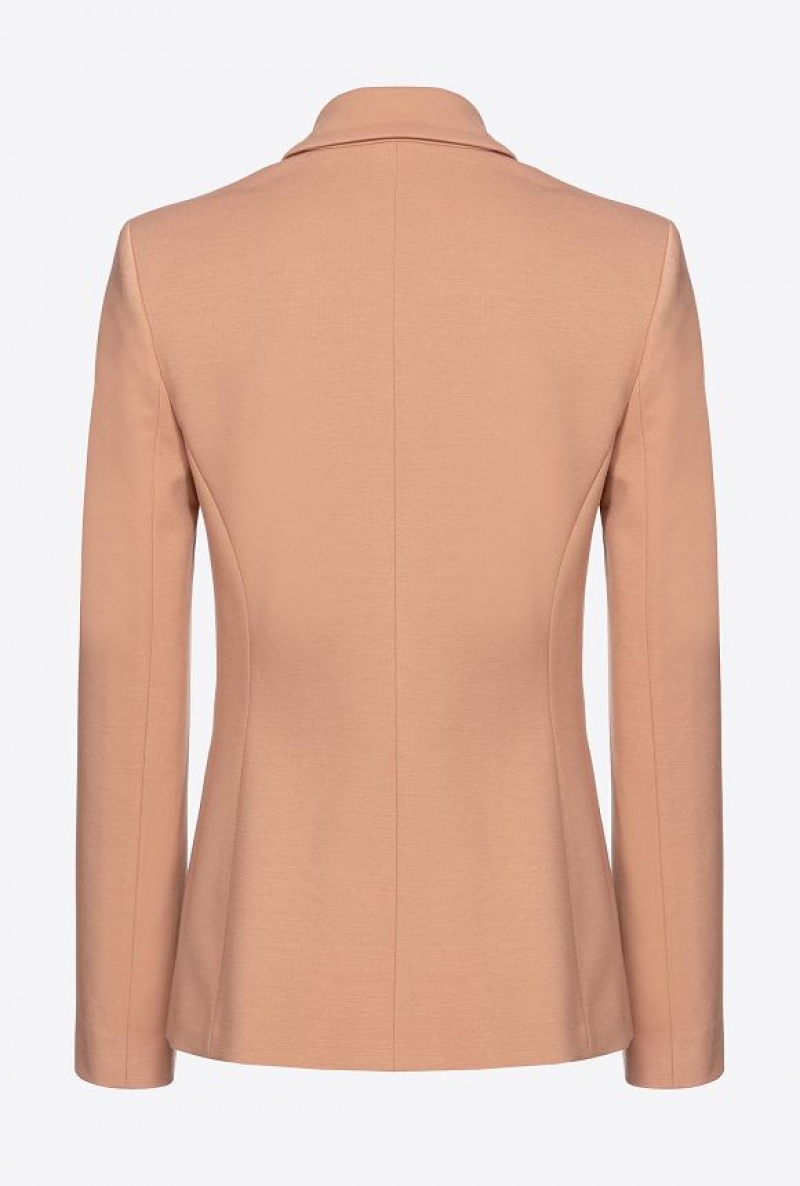 Pinko Blazer With Metal Buttons Béžový | SN-PKO33897