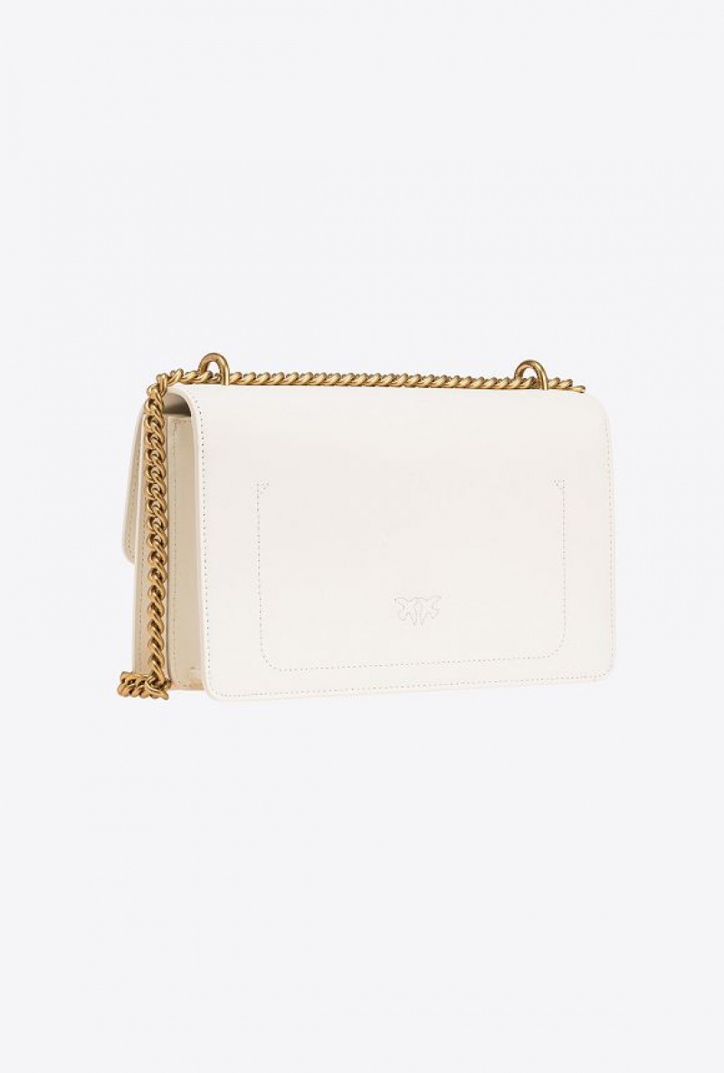 Pinko Classic Love Bag One Simply Bílé Bílé Zlaté | SN-PKO32523
