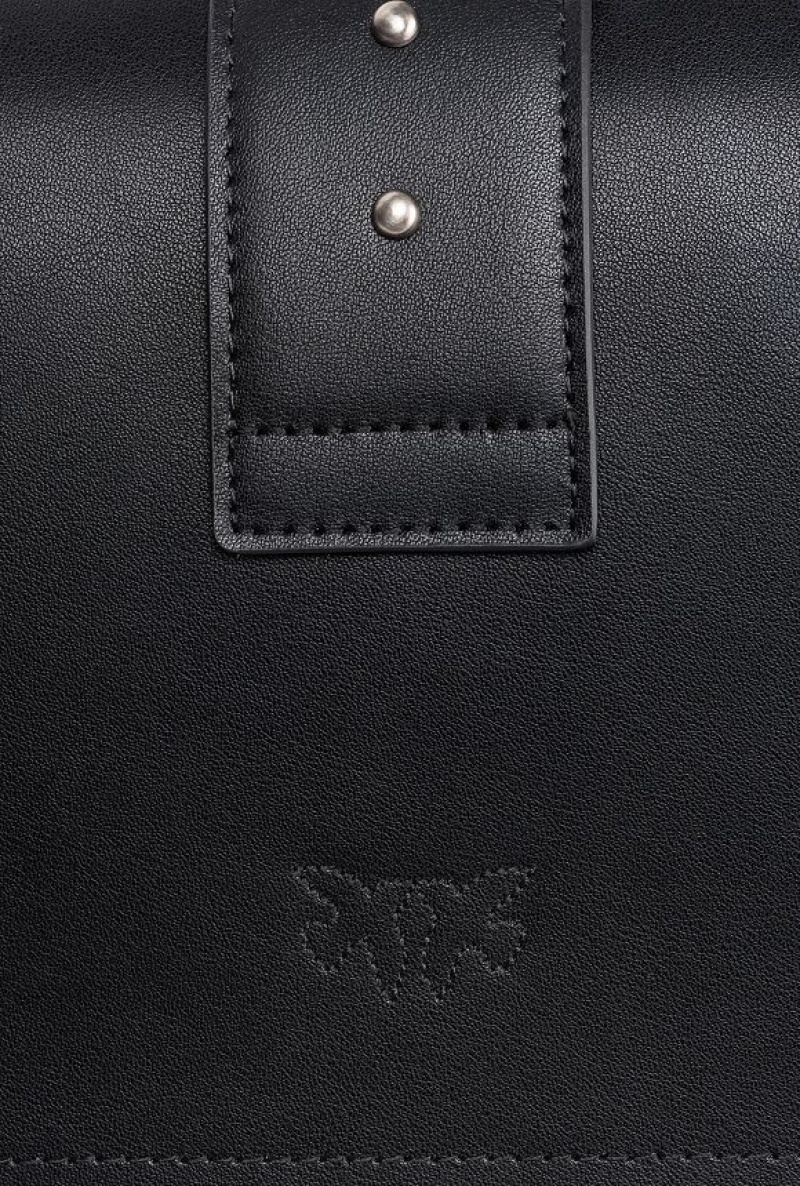 Pinko Classic Love Bag One Simply Černé Stříbrné | SN-PKO32518