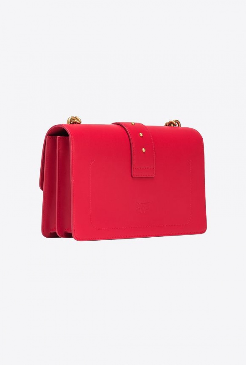 Pinko Classic Love Bag One Simply Červené | SN-PKO32515