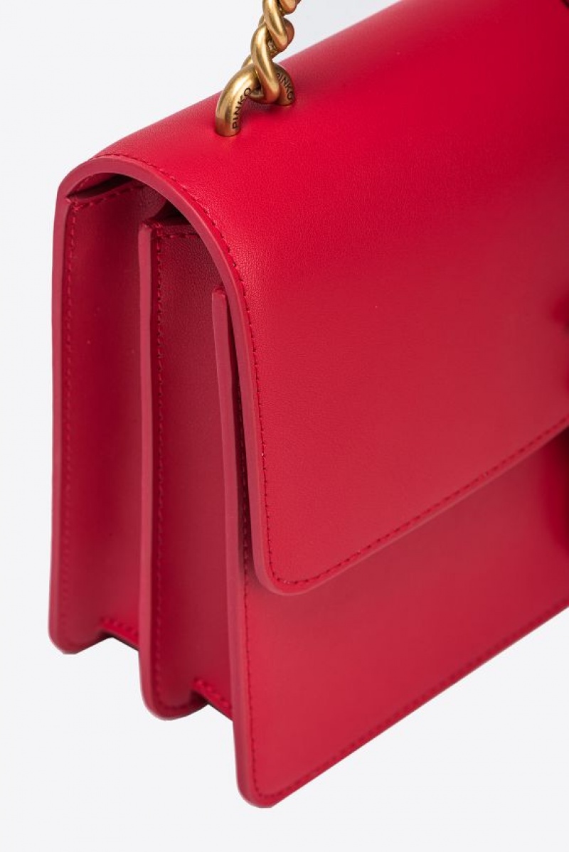 Pinko Classic Love Bag One Simply Červené | SN-PKO32515