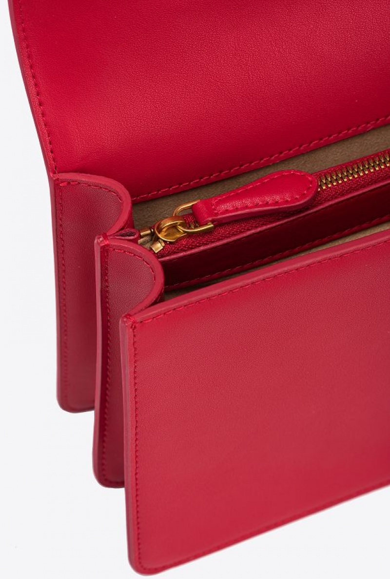 Pinko Classic Love Bag One Simply Červené | SN-PKO32515