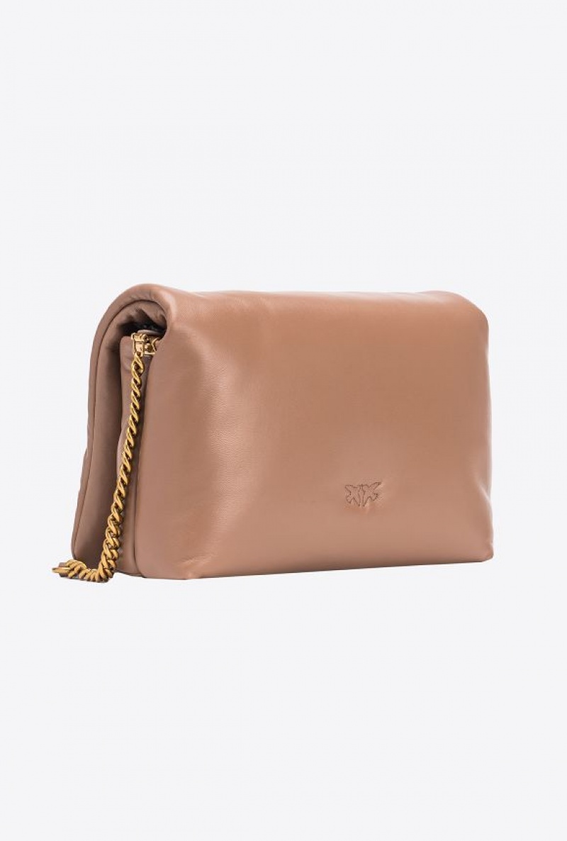 Pinko Classic Love Bag Click Puff Béžový | SN-PKO32423