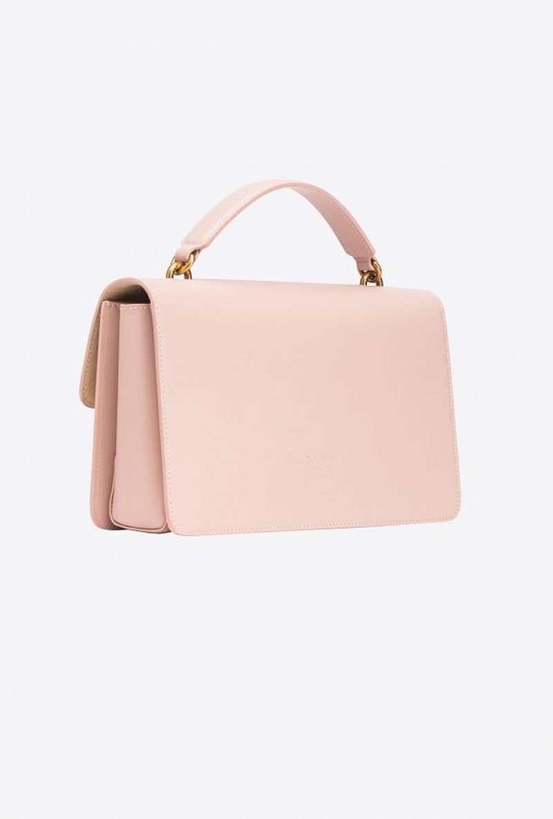 Pinko Classic Love Bag One Light Růžové Růžové Zlaté | SN-PKO32881