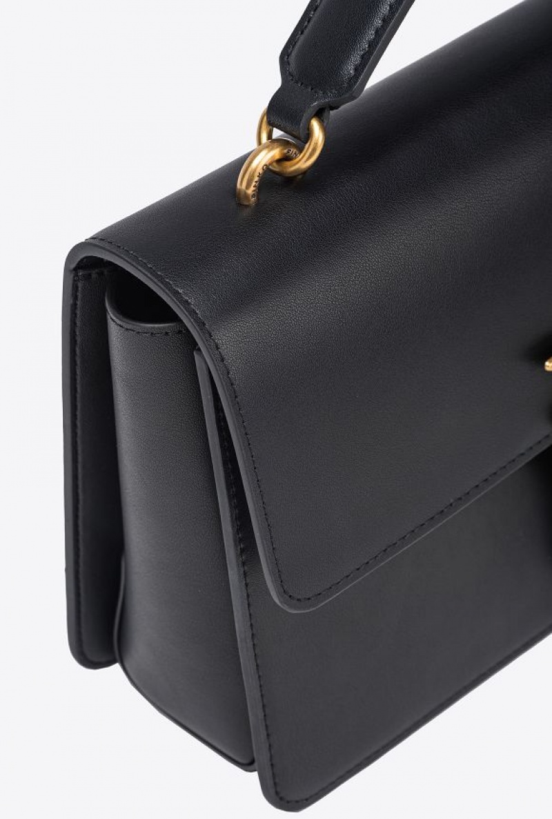 Pinko Classic Love Bag One Light Černé Zlaté | SN-PKO32468