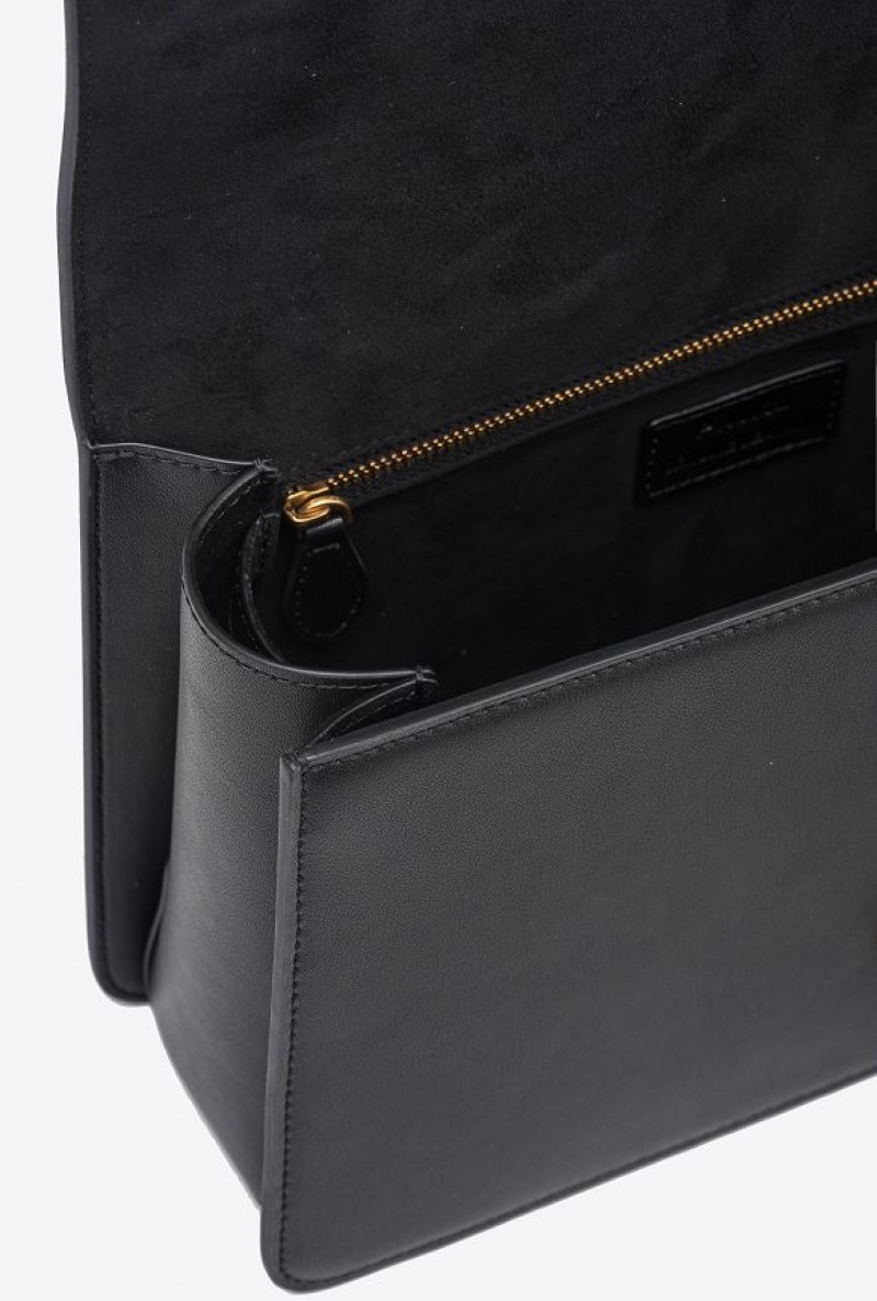 Pinko Classic Love Bag One Light Černé Zlaté | SN-PKO32468