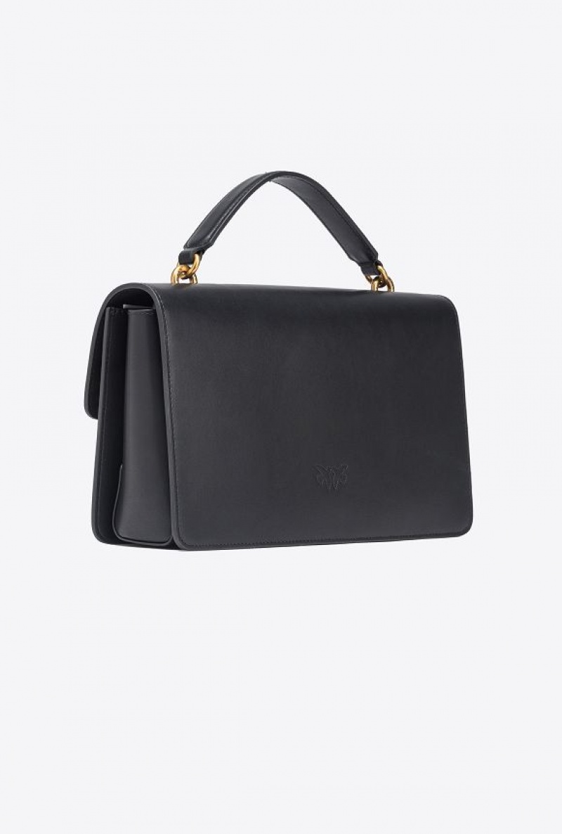 Pinko Classic Love Bag One Light Černé Zlaté | SN-PKO32883