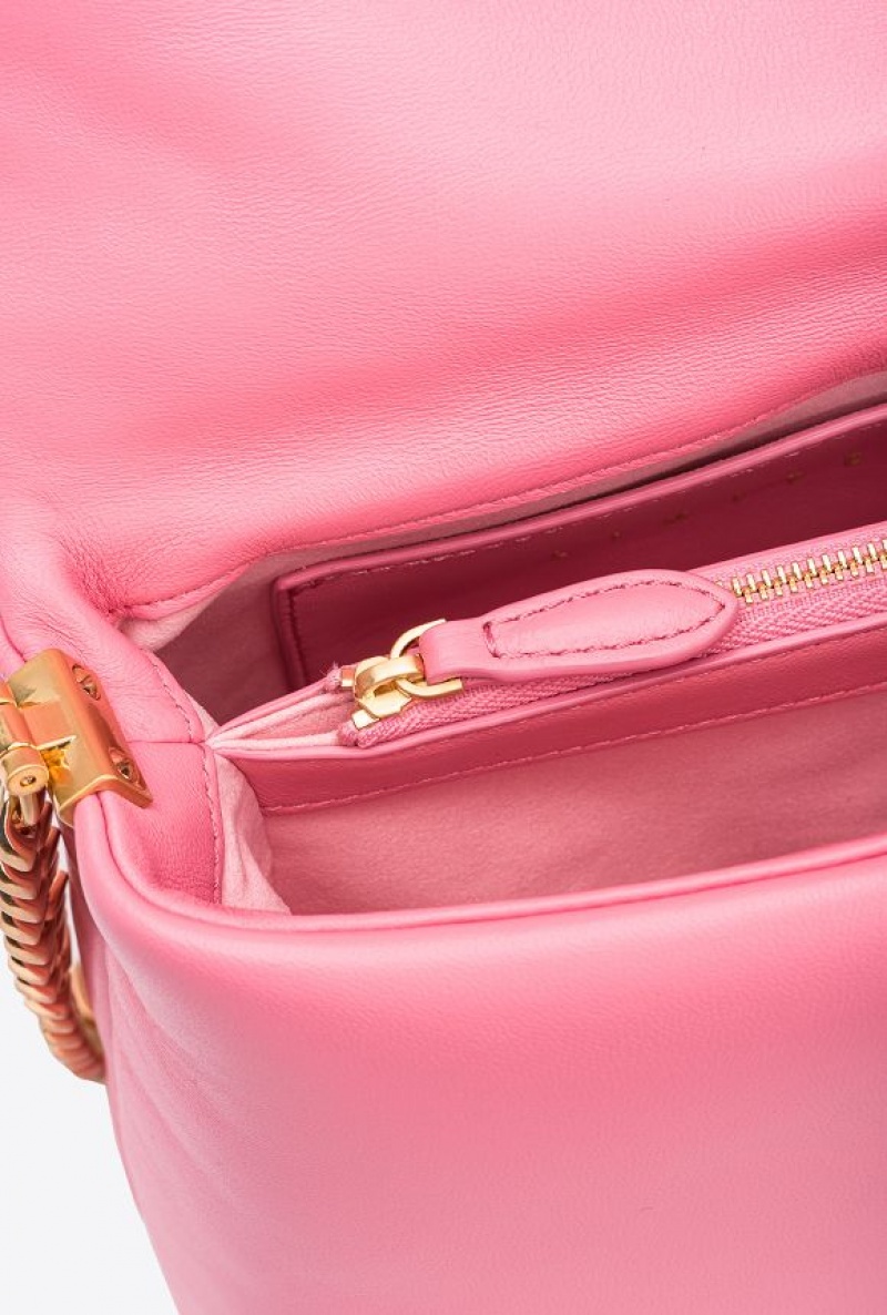 Pinko Galleria Classic Love Bag Click Puff Zlaté | SN-PKO32324