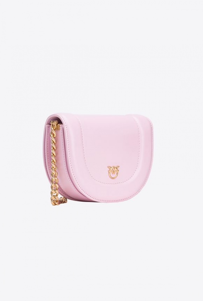 Pinko Galleria Mini Love Bag Click Round Zlaté | SN-PKO32952