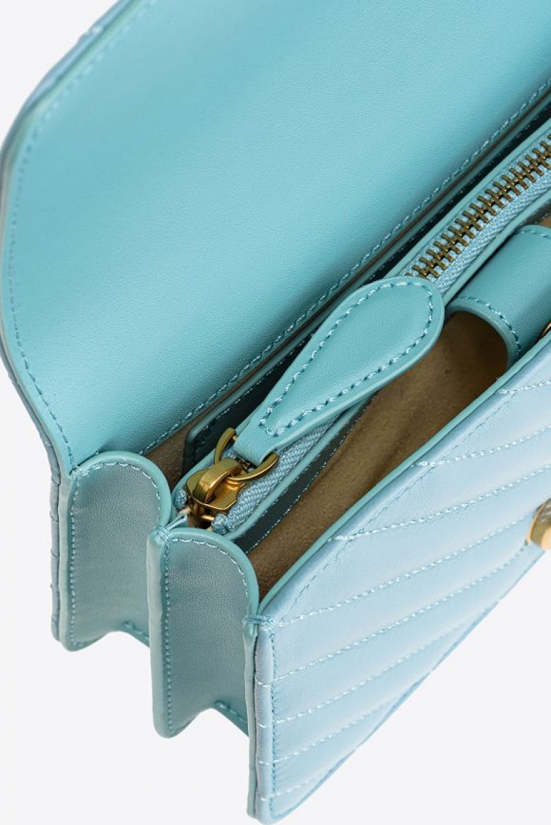 Pinko Mini Love Bag One Simply Blankyt Zlaté | SN-PKO32671