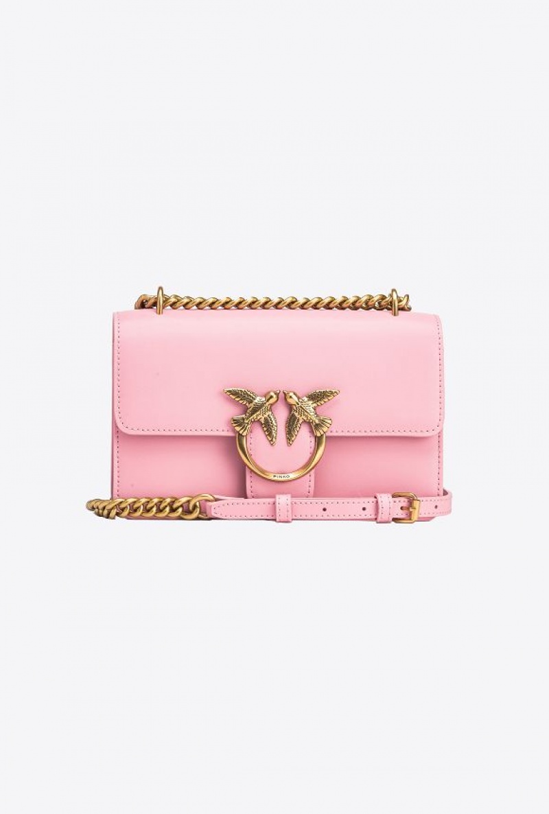 Pinko Mini Love Bag One Simply Růžové Zlaté | SN-PKO32765