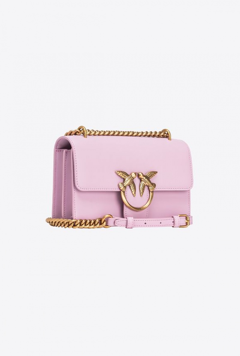 Pinko Mini Love Bag One Simply Světle Fialové | SN-PKO32763