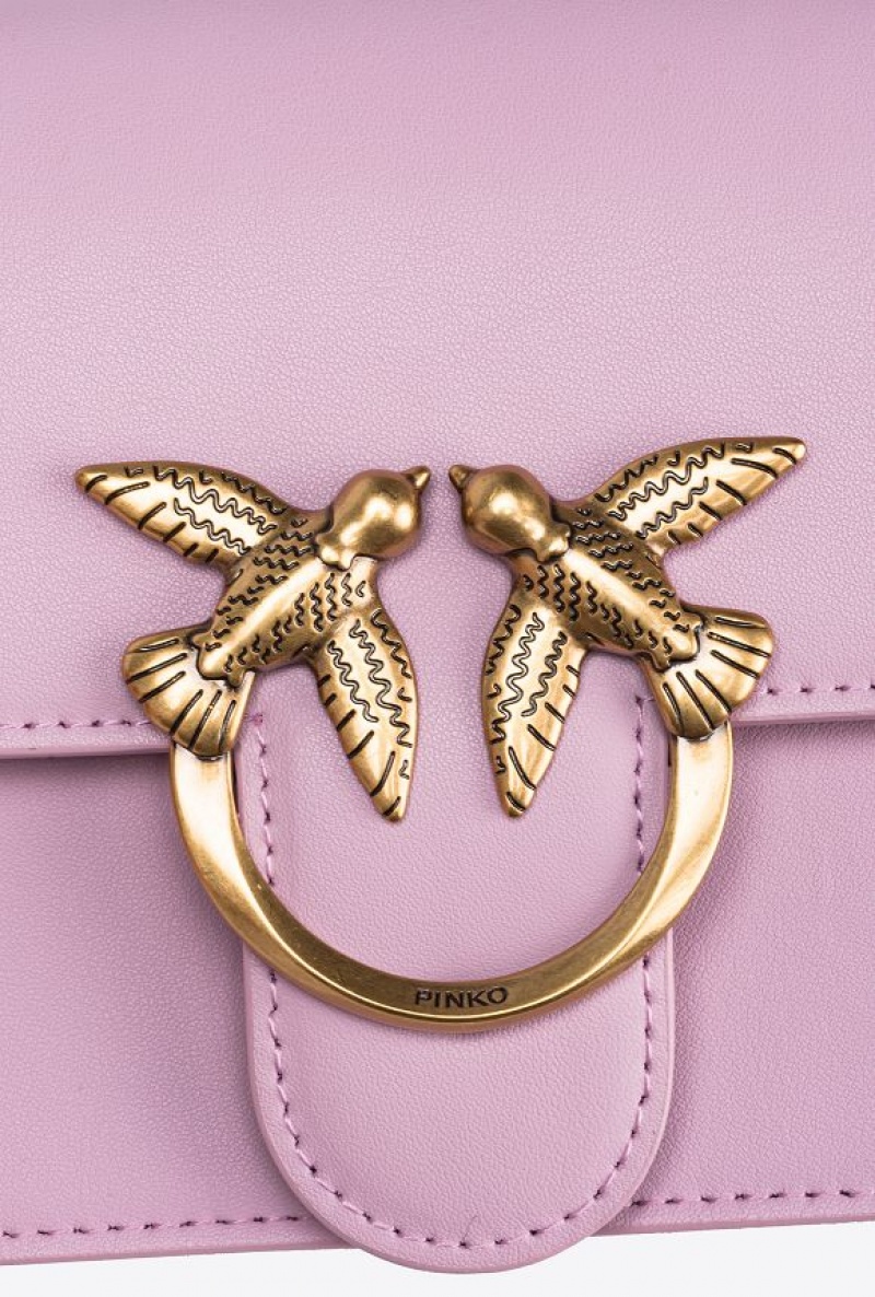 Pinko Mini Love Bag One Simply Světle Fialové | SN-PKO32763