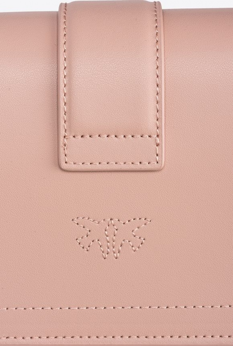 Pinko Mini Love Bag One Painted Studs Růžové Růžové Zlaté | SN-PKO32408