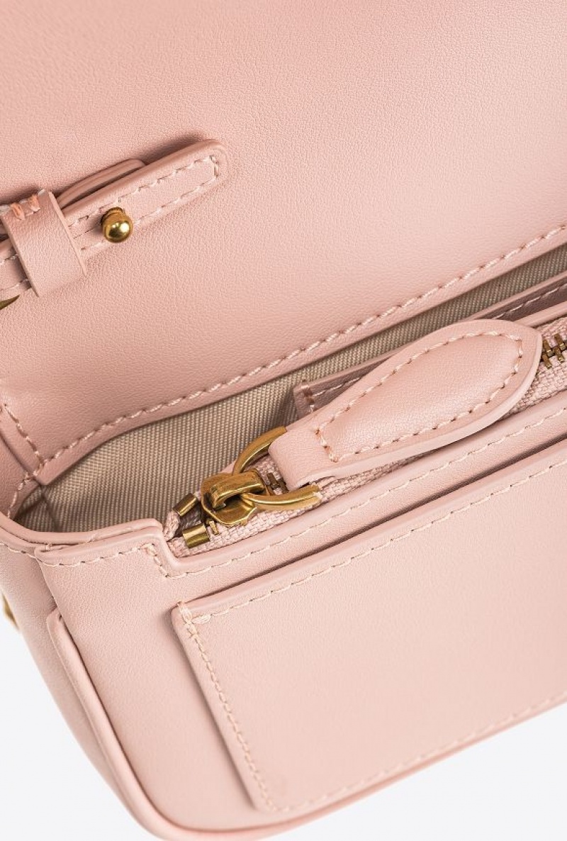 Pinko Pocket Love Bag One Simply Růžové Růžové Zlaté | SN-PKO32460