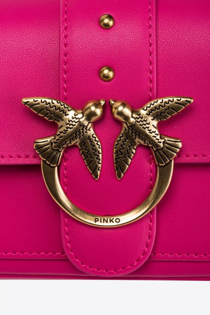 Pinko Pocket Love Bag One Simply Růžové Zlaté | SN-PKO32779